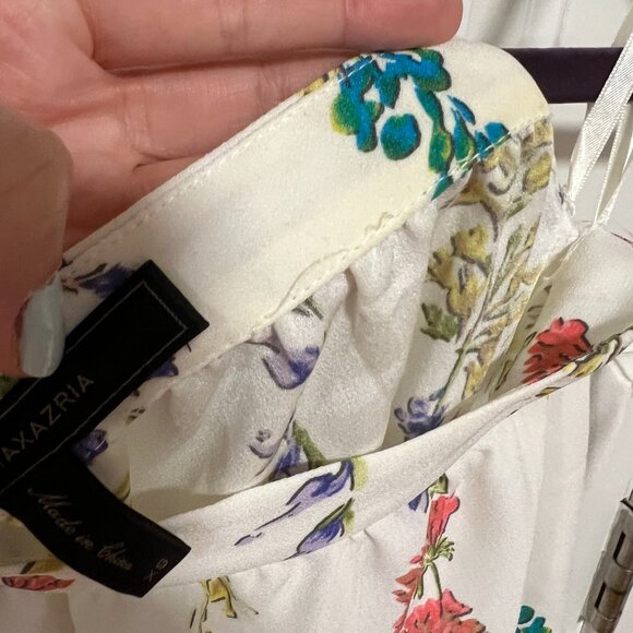 BCBG x Bloomingdale's "Trixy" Off-the-Shoulder Ruffle Top - Picture 6 of 6